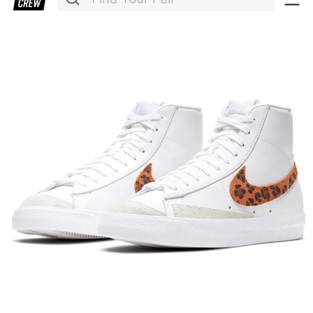 Nike blazer mid ‘77 leopard size 5 - Picture 3 of 11